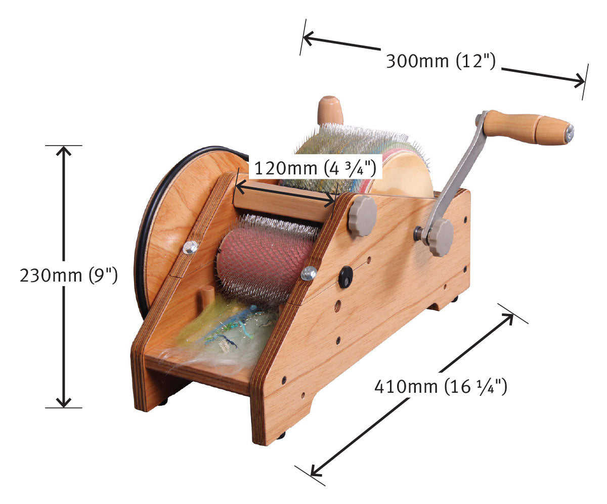 Drum Carder - Wild - The Unusual Pear