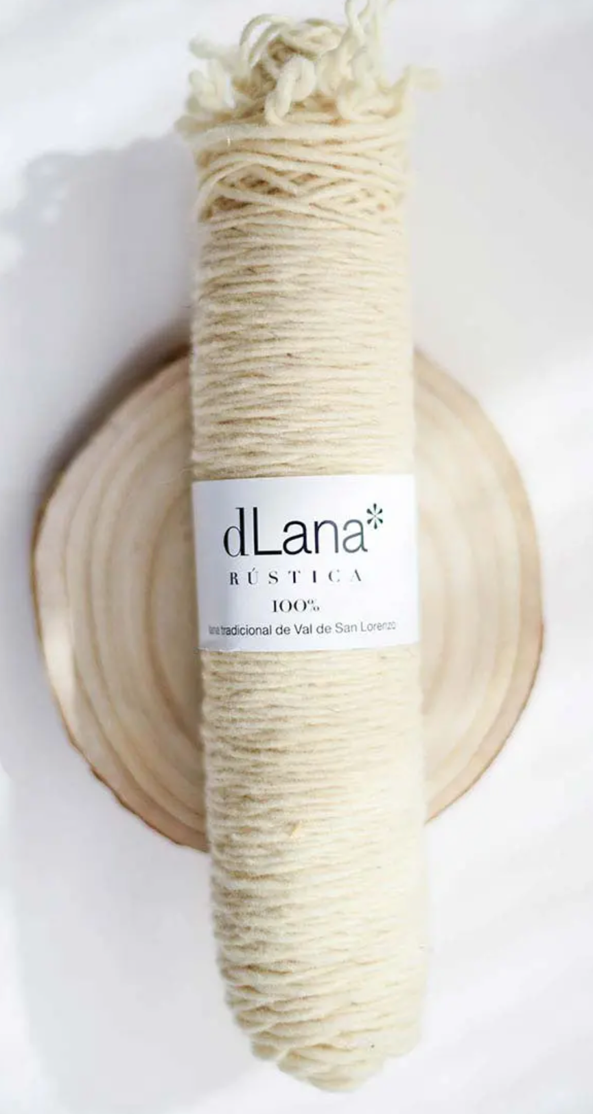 dLana Rustic Wool Yarn - Naturals - The Unusual Pear