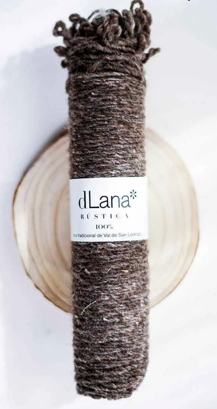 dLana Rustic Wool Yarn - Naturals - The Unusual Pear